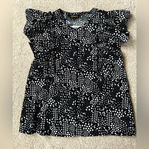 NWT Sugarlips flutter sleeve top